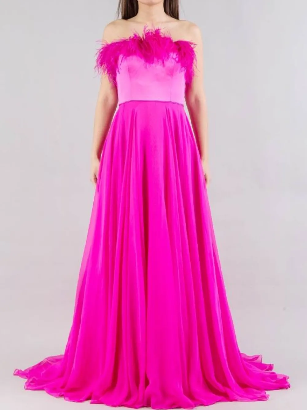 ABITO DA SERA CON PIUME | SHERRI HILL Hot