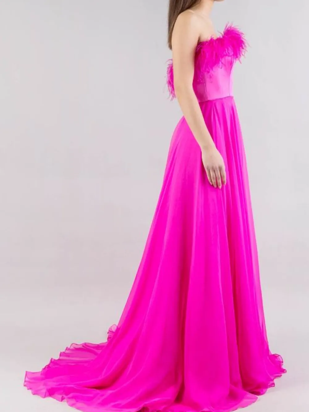 ABITO DA SERA CON PIUME | SHERRI HILL Hot