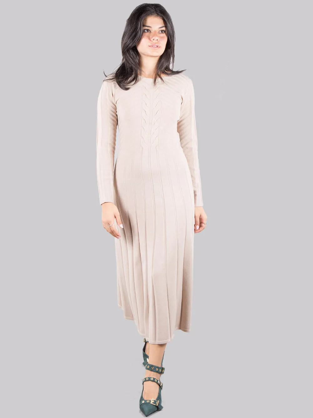 Abito midi in maglia | D.EXTERIOR Discount