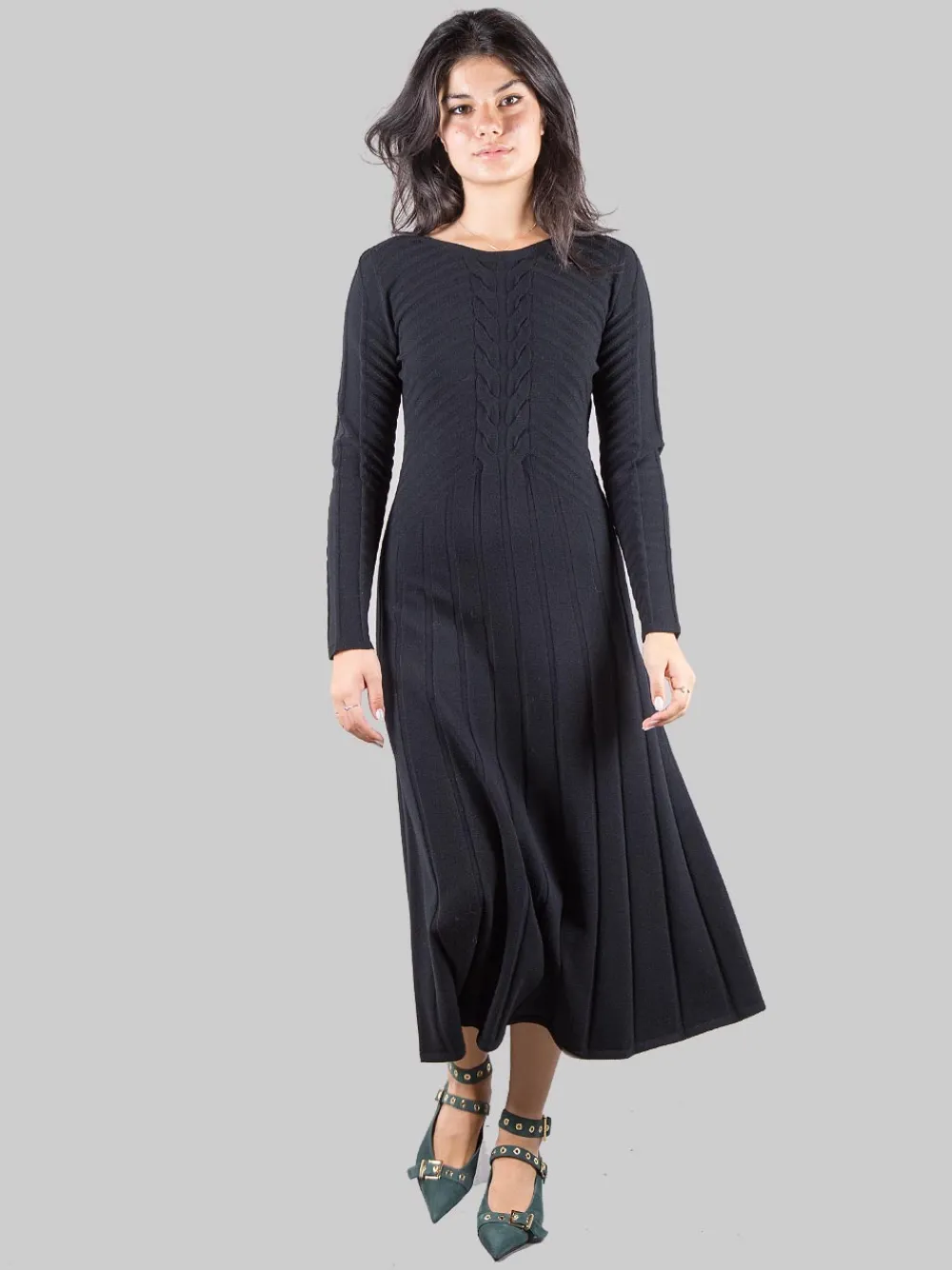 Abito midi in maglia | D.EXTERIOR Outlet