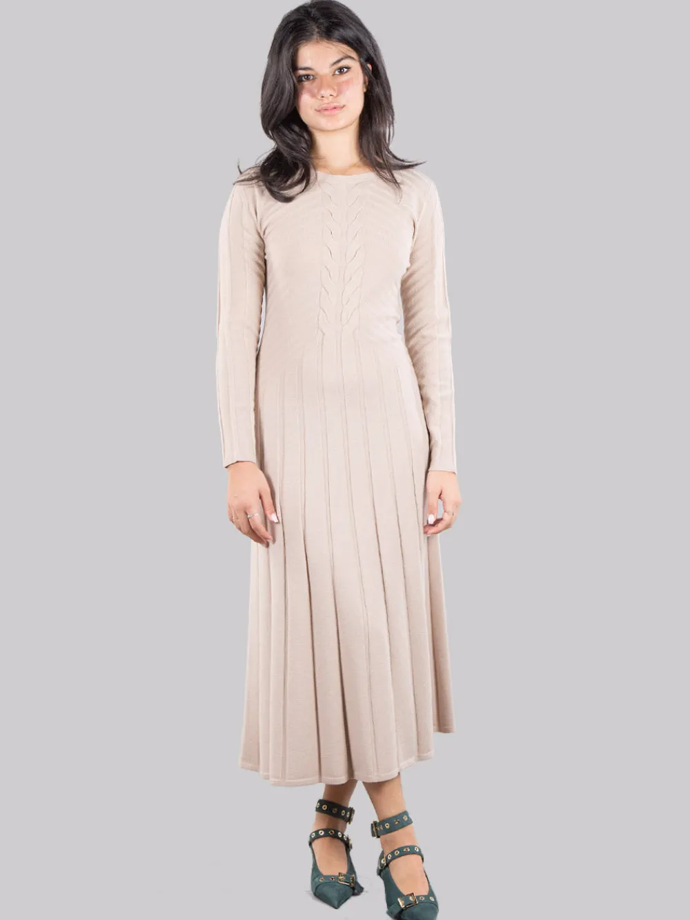 Abito midi in maglia | D.EXTERIOR Discount
