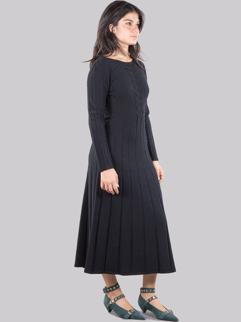 Abito midi in maglia | D.EXTERIOR Outlet
