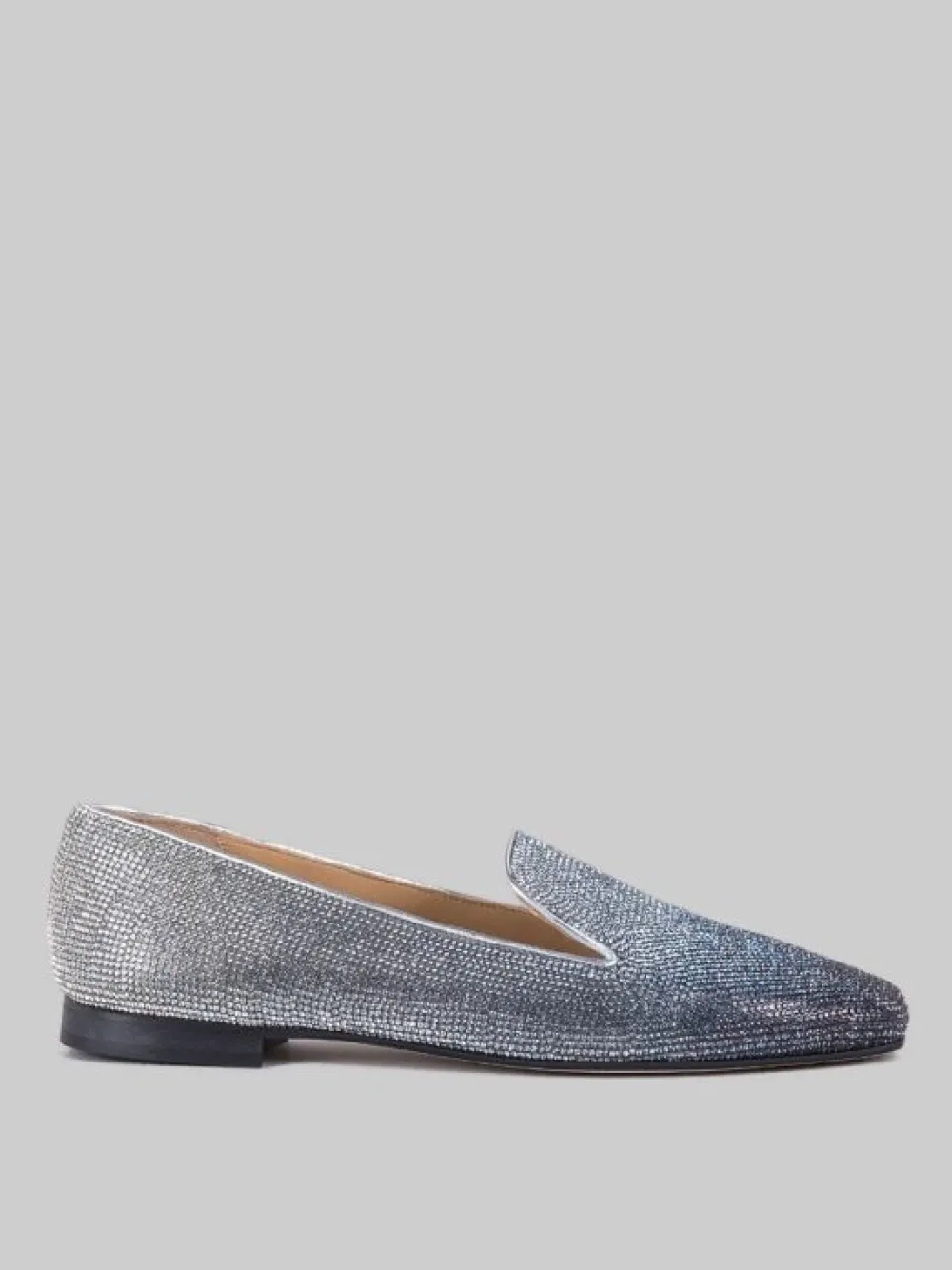 BALLERINE IN PELLE RICOPERTE DI STRASS DEGRADÈ | PROSPERINE Sale