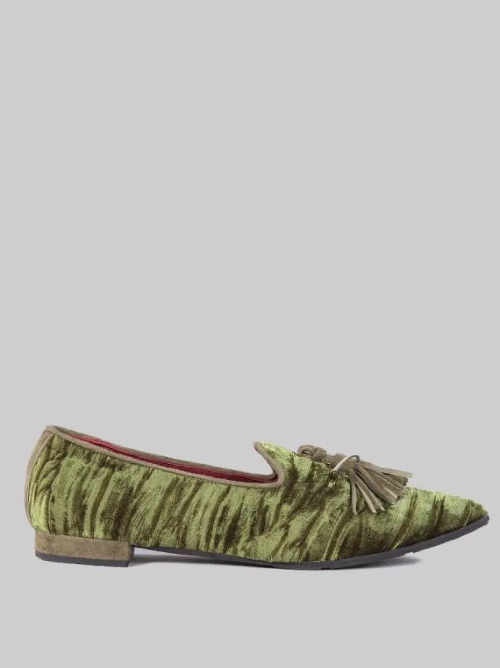 BALLERINE IN VELOUR CON NAPPINE | THERESA Sale