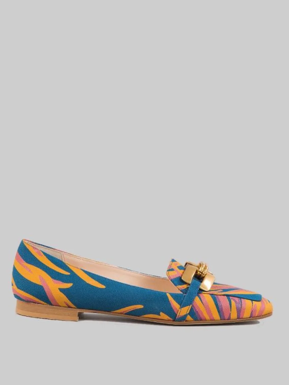 BALLERINE MODELLO CHANEL A PALME CON ACCESSORIO COLOR ORO | PROSPERINE Discount