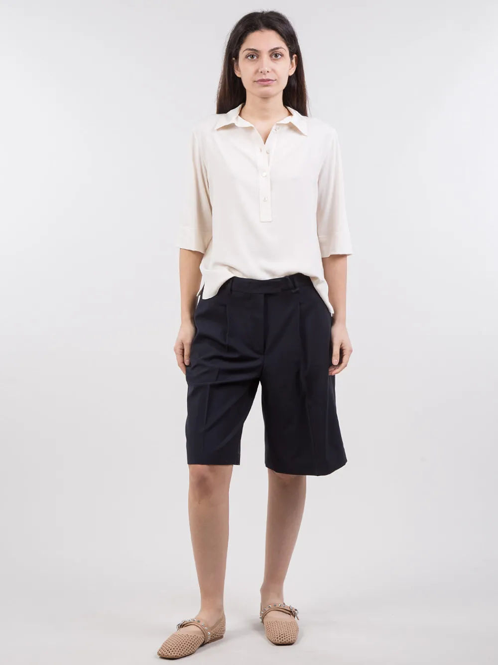 Bermuda in fresco lana | SEVENTY Clearance