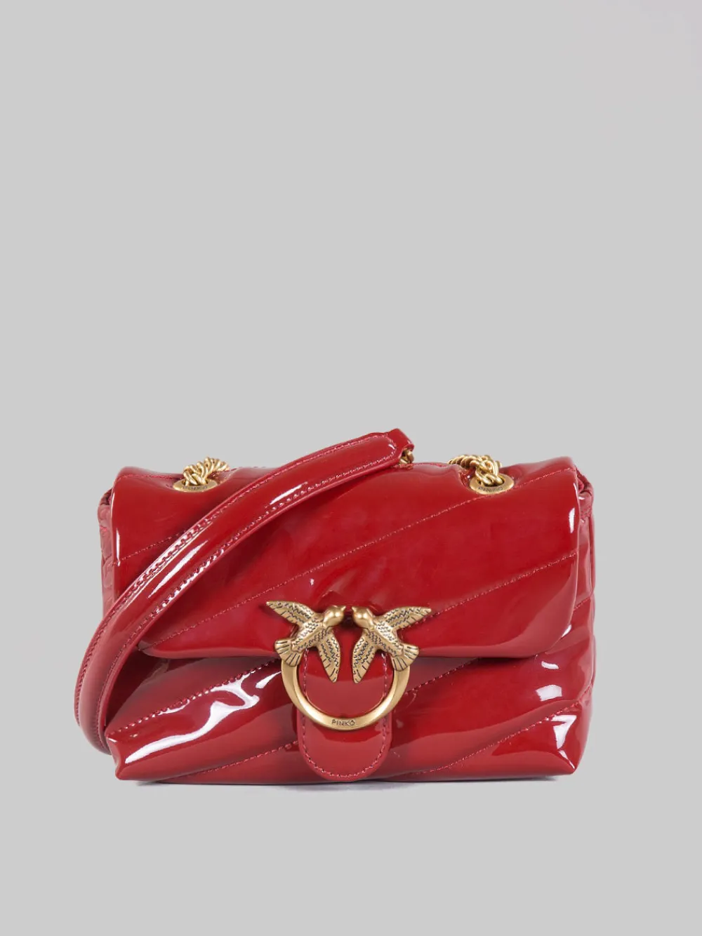 Borsa love puff baby vernice | PINKO Online
