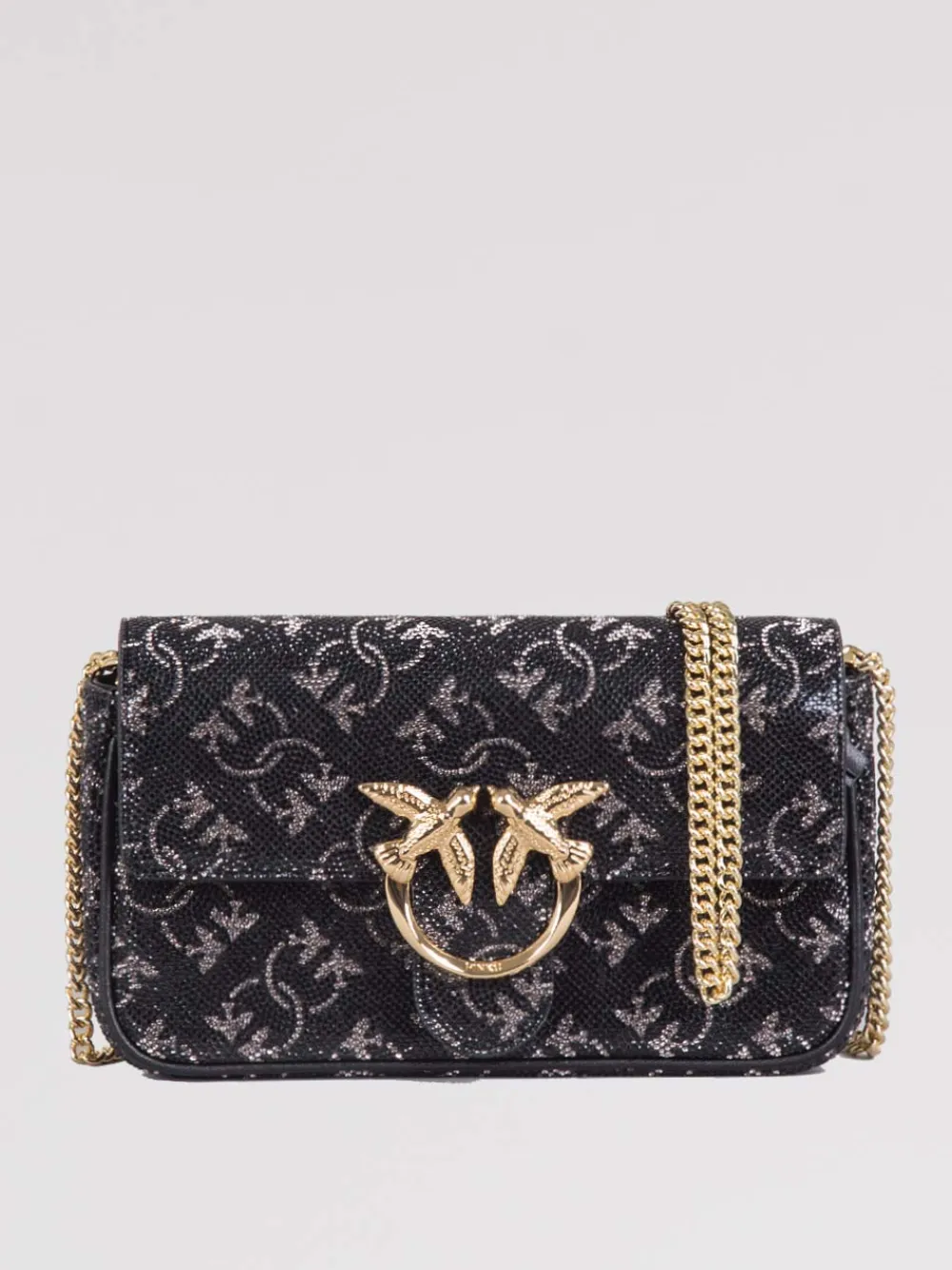 Borsetta monogram strass | PINKO Outlet