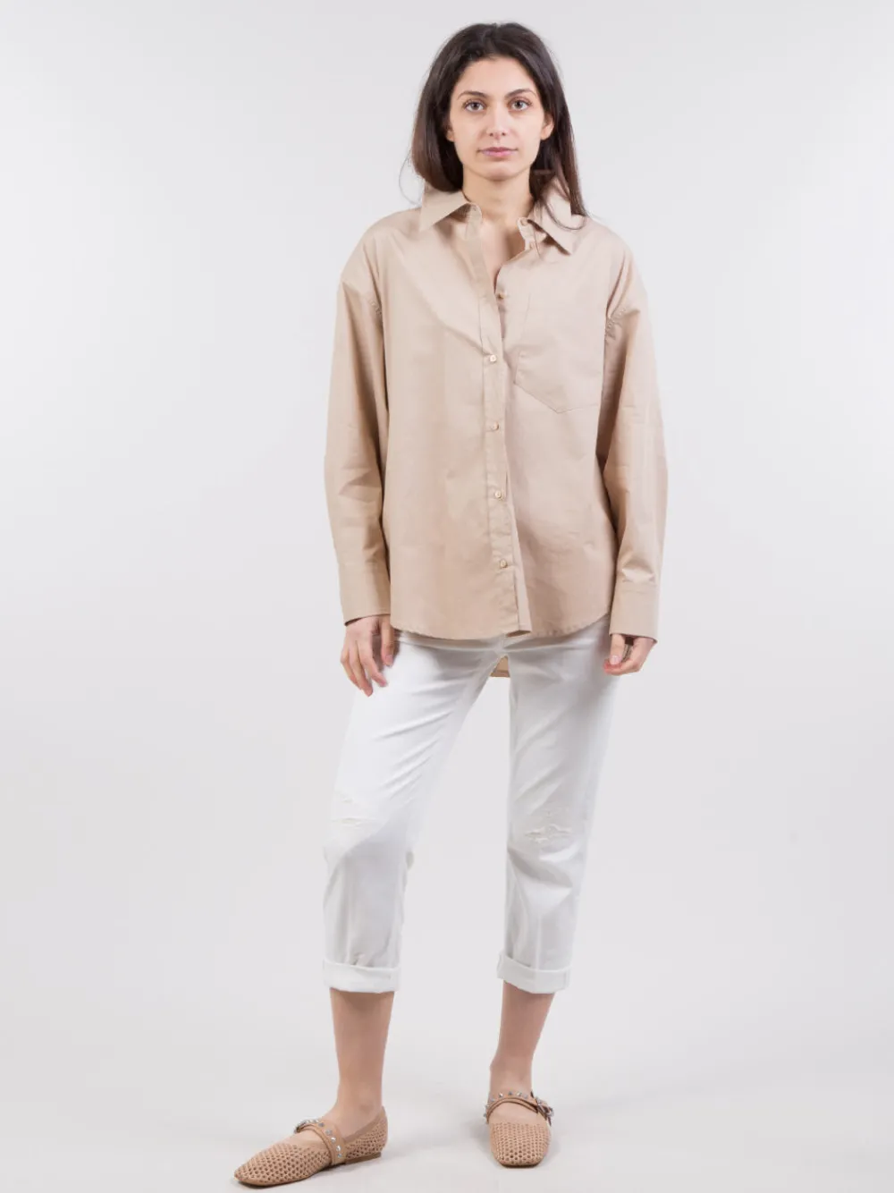 Camicia con ricamo | DONDUP New