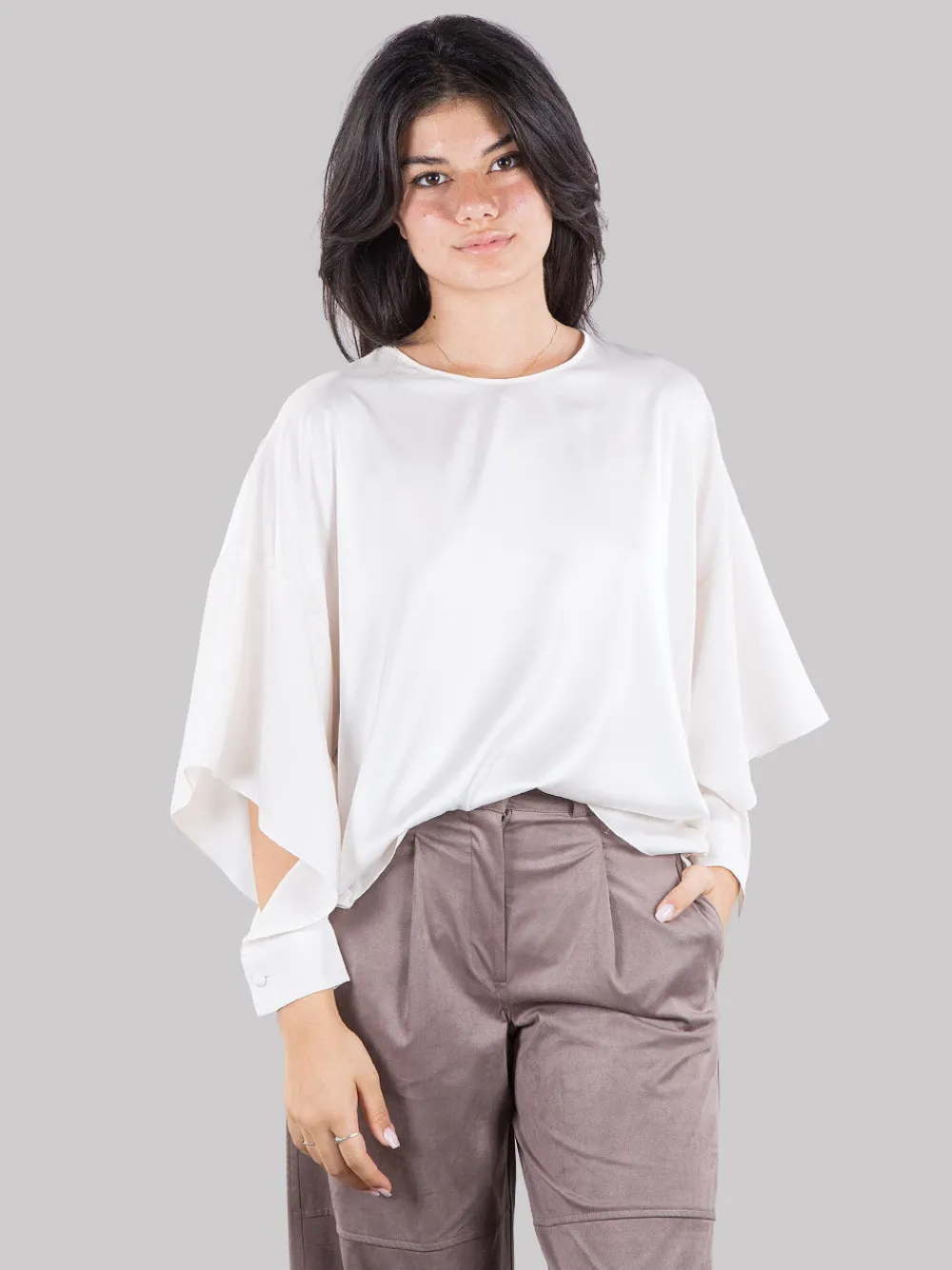 Camicia in raso | D.EXTERIOR Fashion