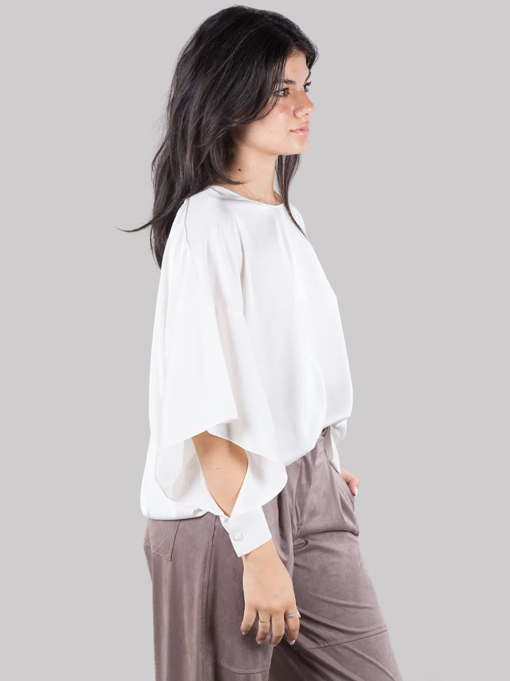 Camicia in raso | D.EXTERIOR Fashion