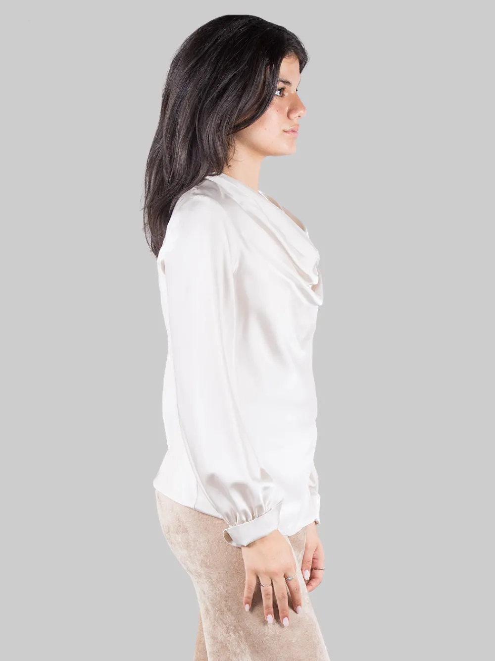 Camicia in raso | D.EXTERIOR Online