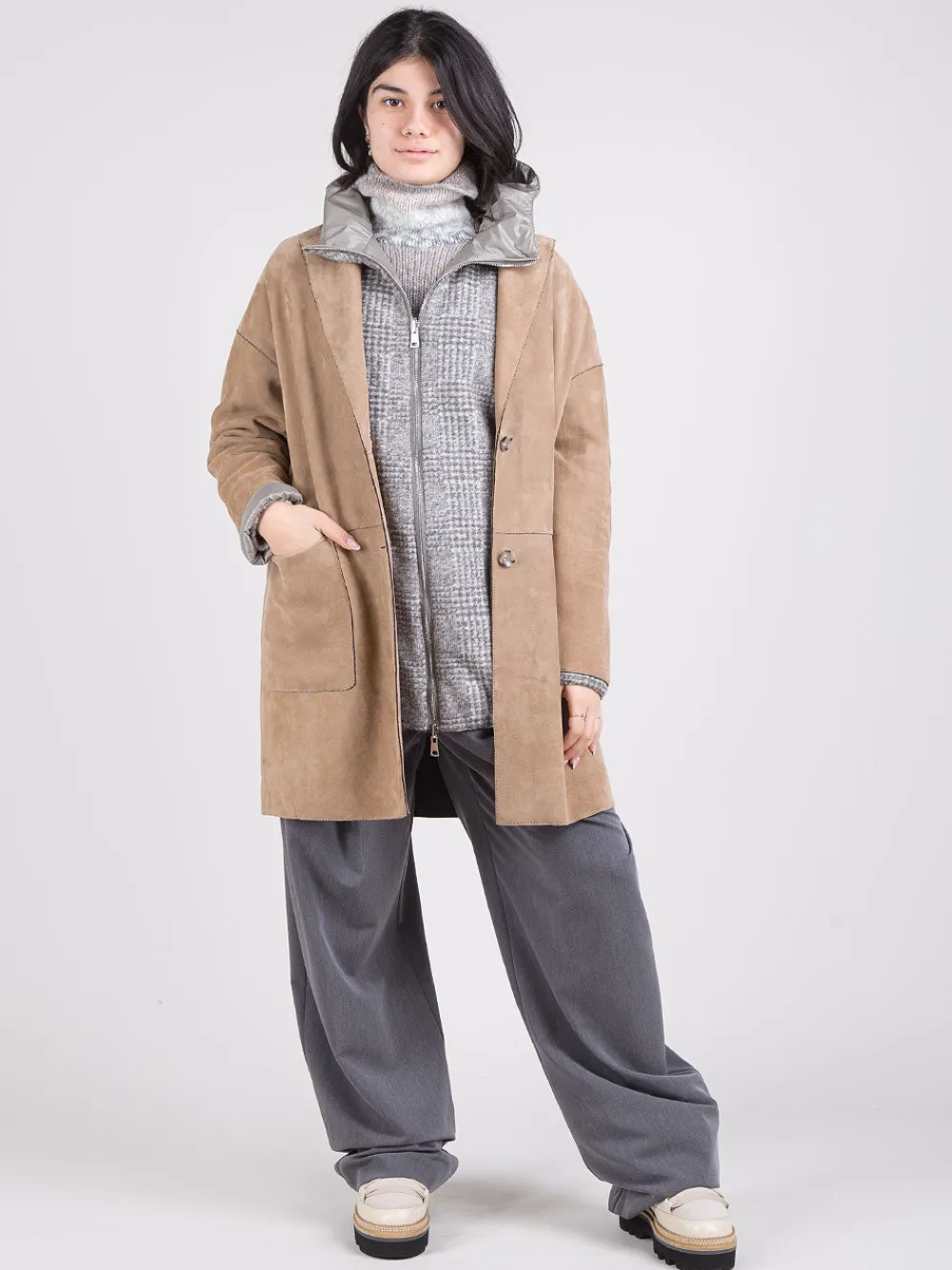 Cappotto Angelique tri season | THE JACKIE LEATHERS Hot