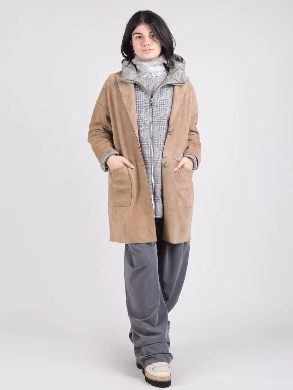Cappotto Angelique tri season | THE JACKIE LEATHERS Hot