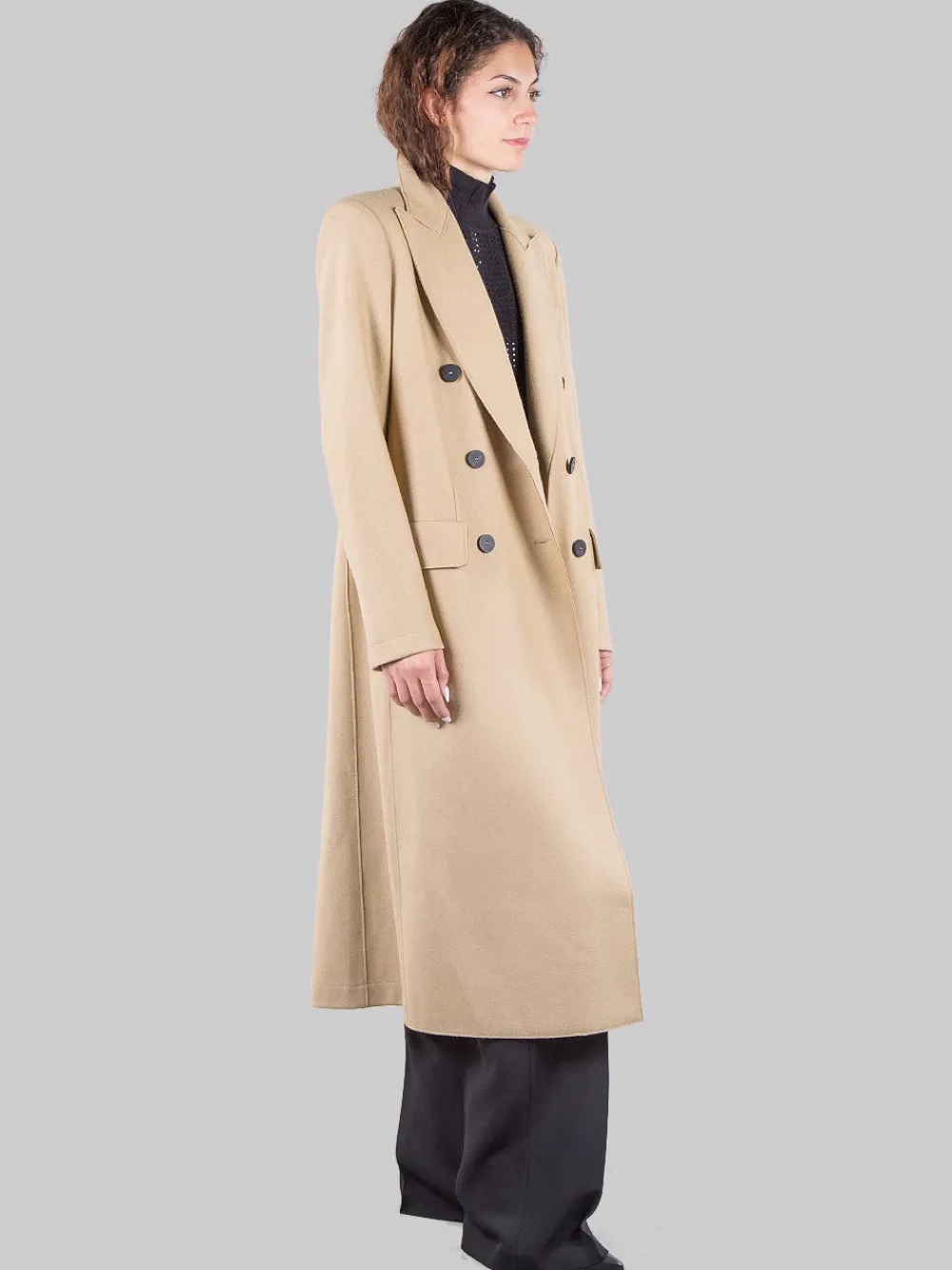 Cappotto in cashmere | HARRIS WHARF LONDON Online