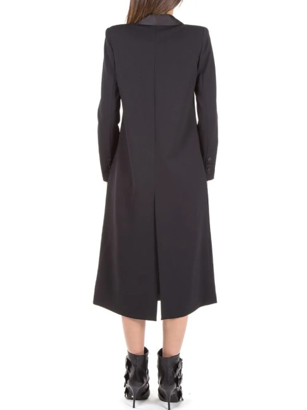 CAPPOTTO VENNY IN TESSUTO TECNICO ELASTICIZZATO DOPPIO PETTO | ANIYE BY Sale