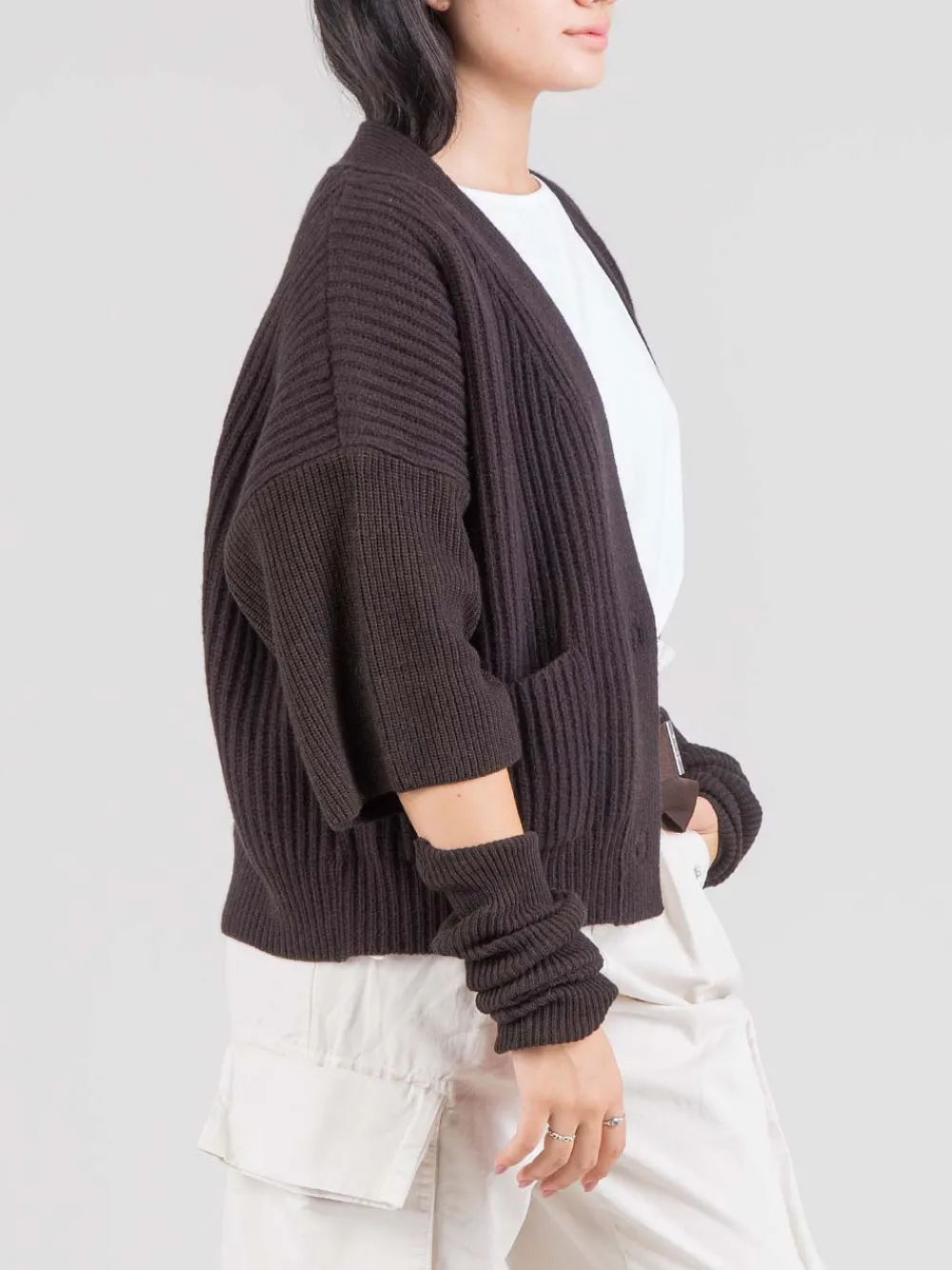 Cardigan a coste | PINKO Fashion