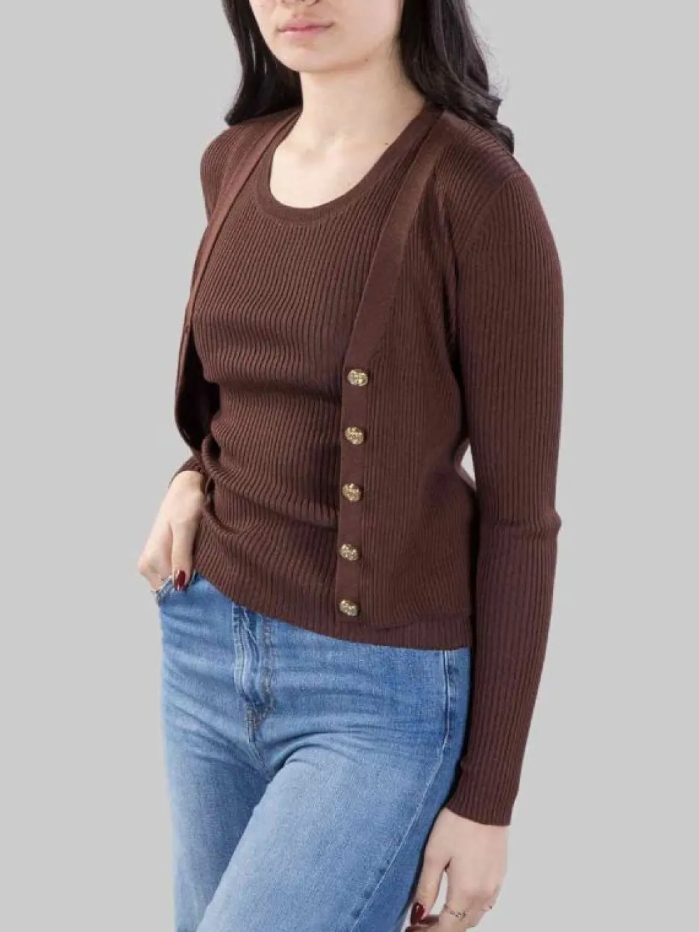 CARDIGAN TILACINO CON LOGO TRASPARENTE | PINKO Sale