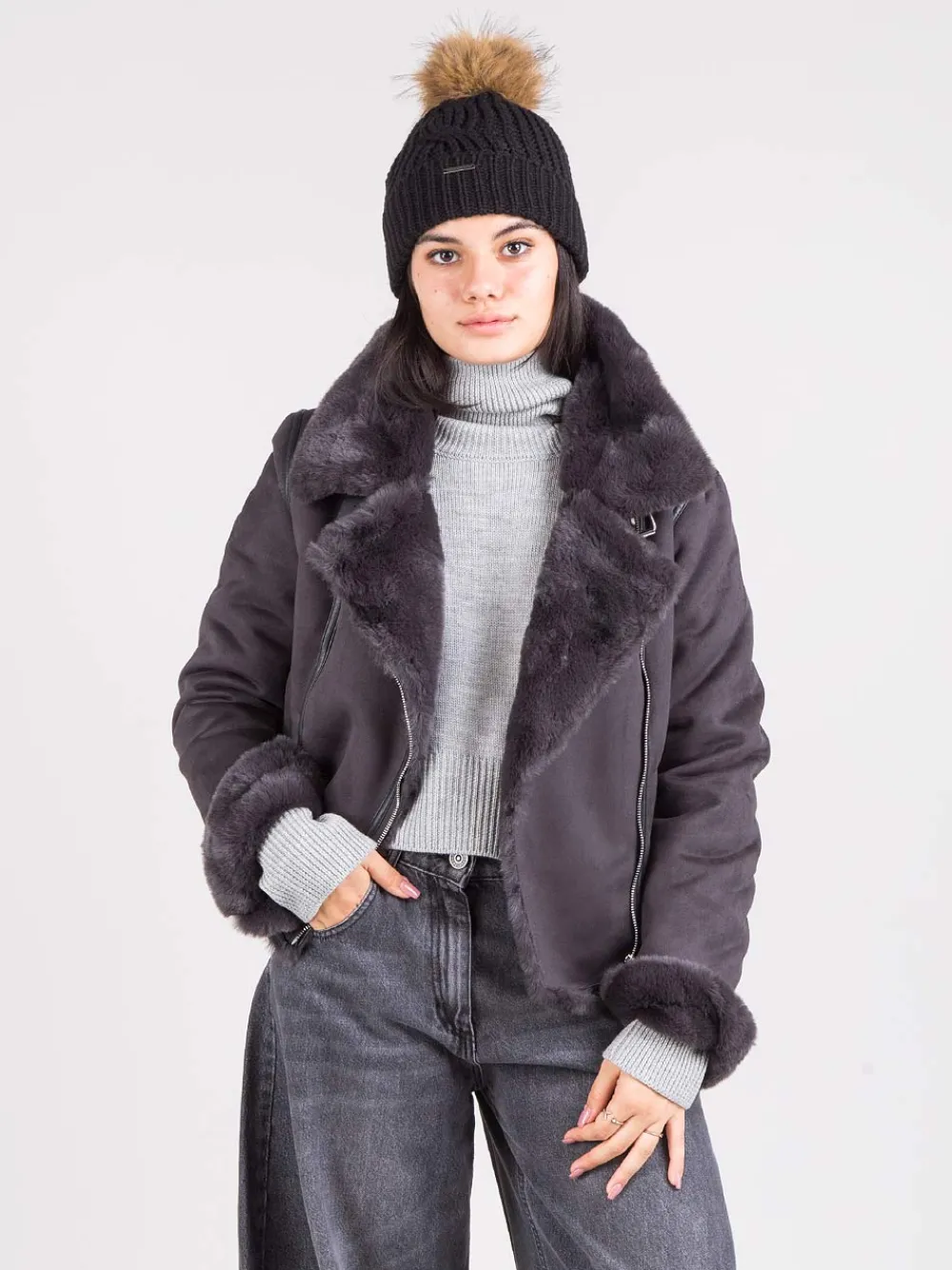 Chiodo in ecomontone | RINO u0026 PELLE Fashion