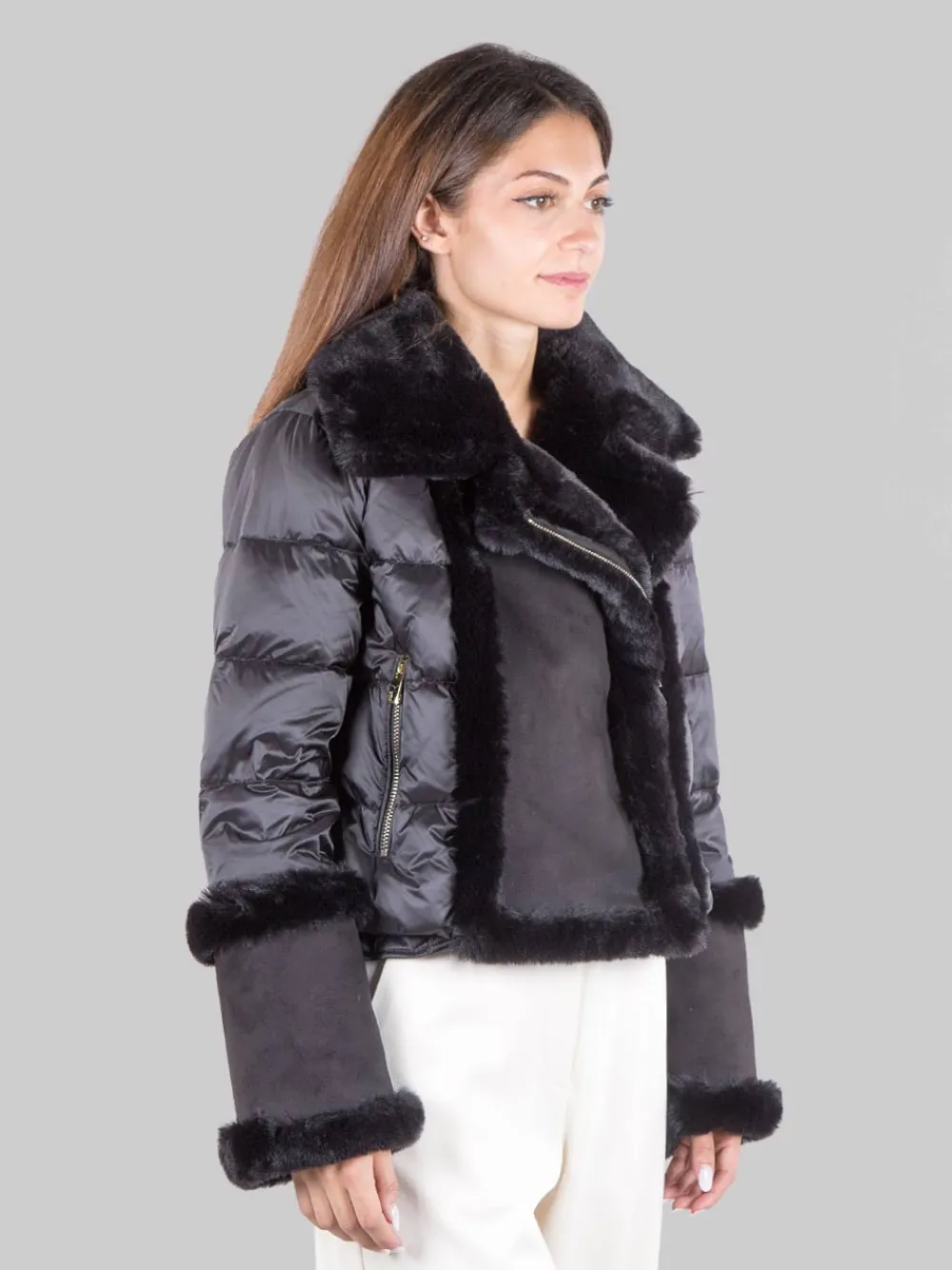 Chiodo in ecomontone | VIOLANTI Discount