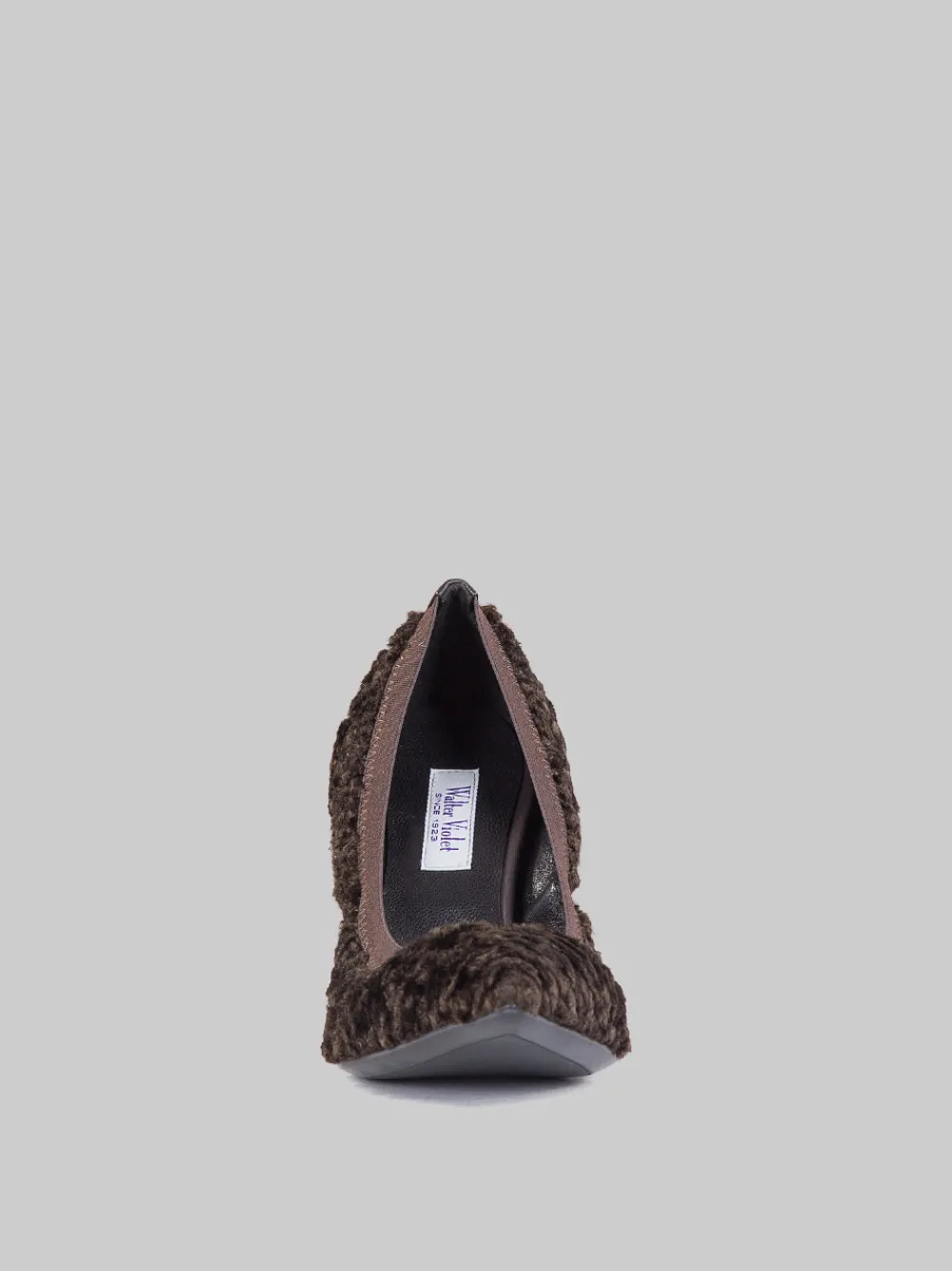 Décolleté astrakan | WALTER VIOLET Outlet
