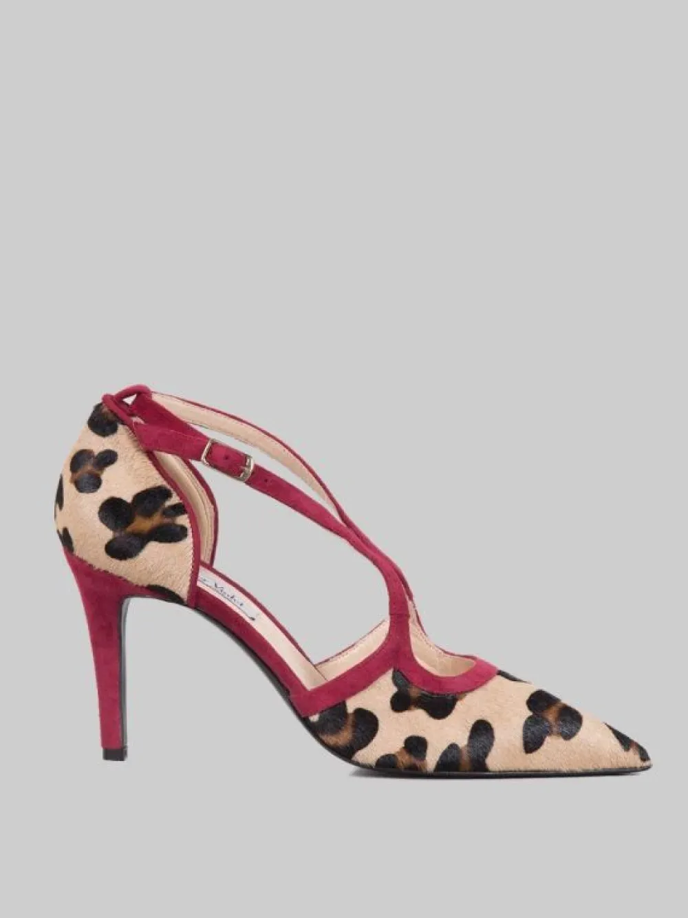 DÉCOLLETÉ IN CAVALLINO E PELLE SCAMOSCIATA | WALTER VIOLET Sale