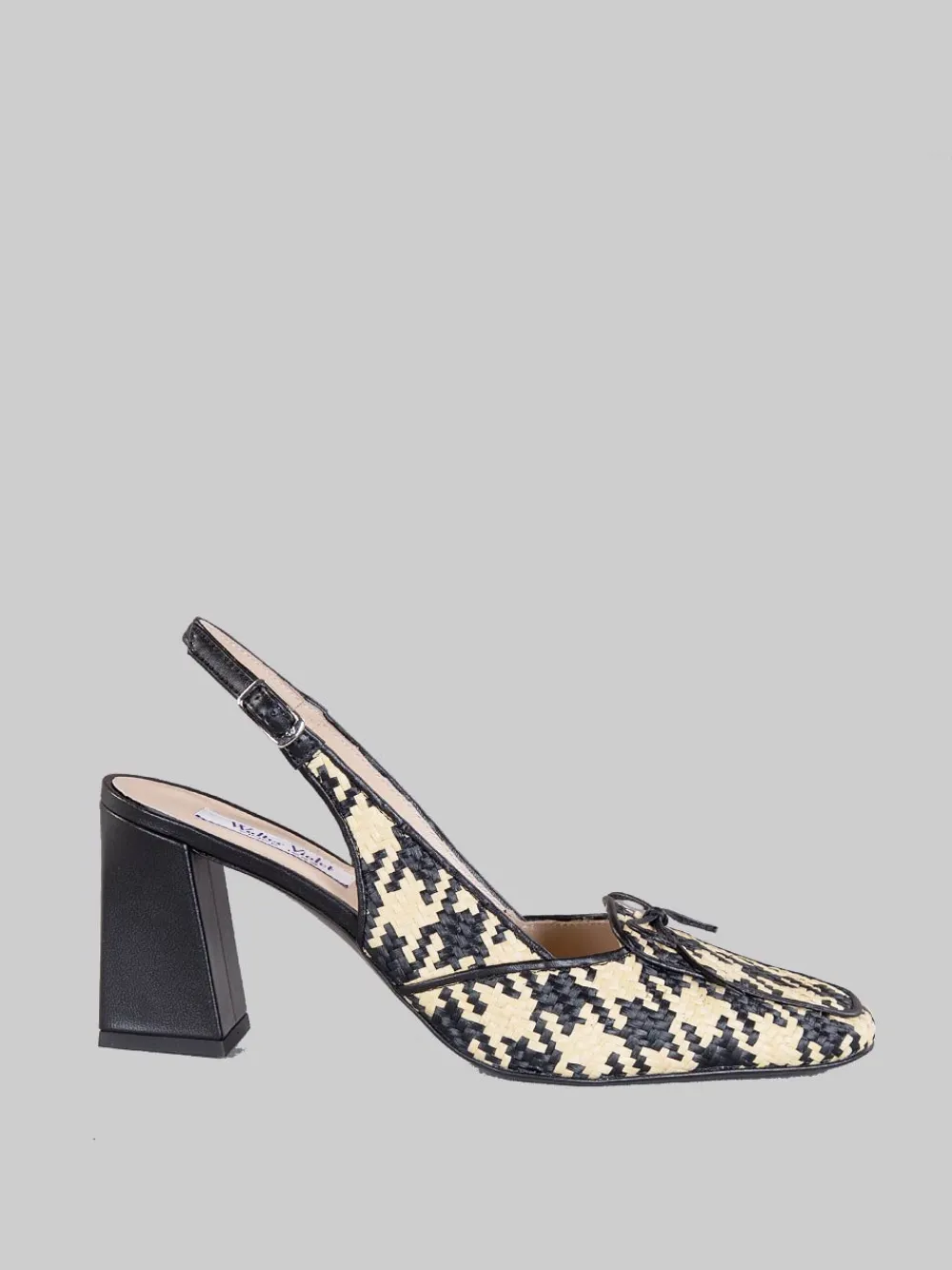 Décolleté in rafia intrecciata | WALTER VIOLET Discount