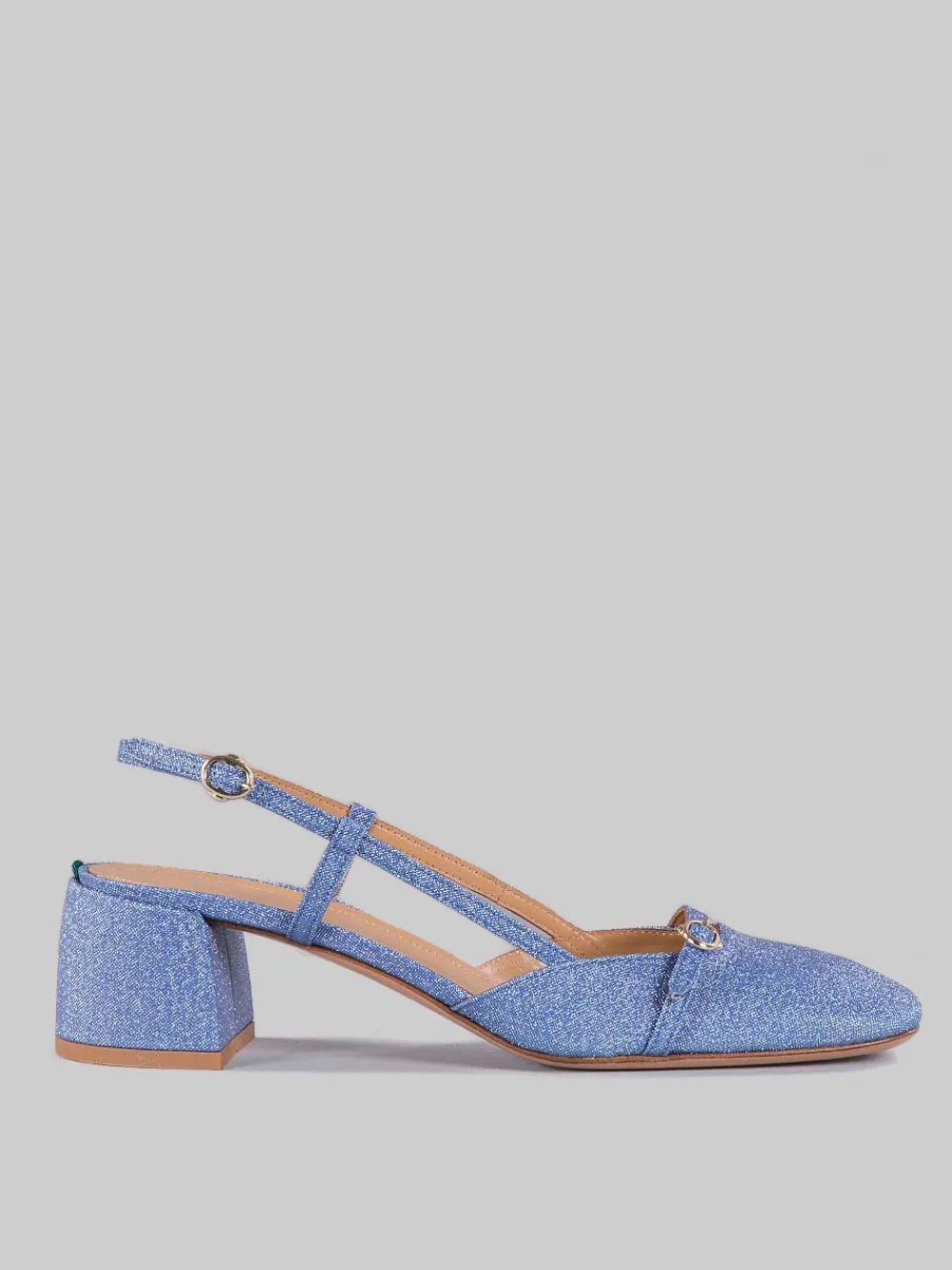 Décolleté sling back micro glitter | A.BOCCA Hot