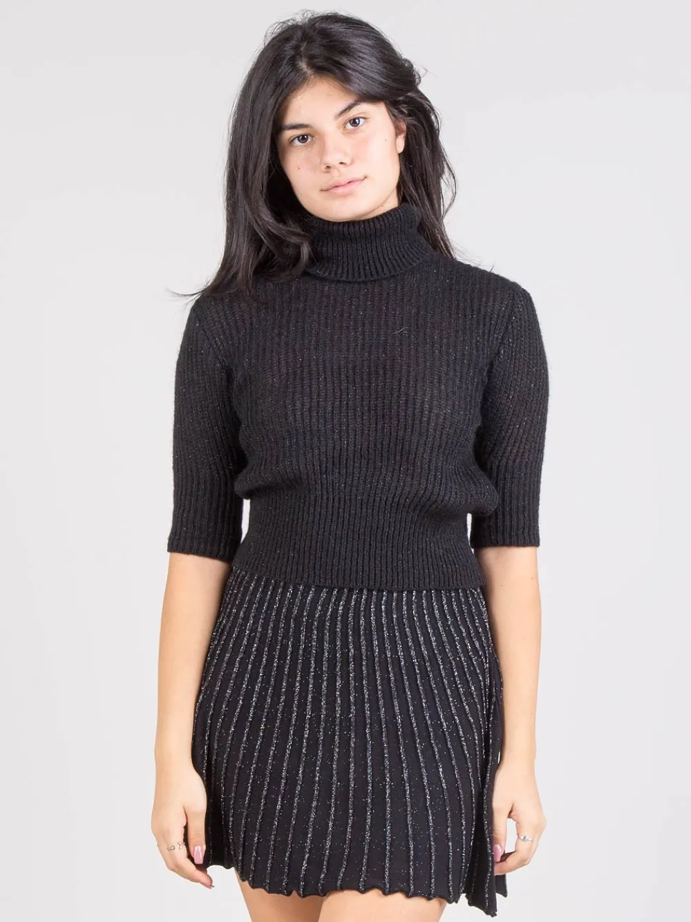 Dolcevita crop nera | AKEP Best