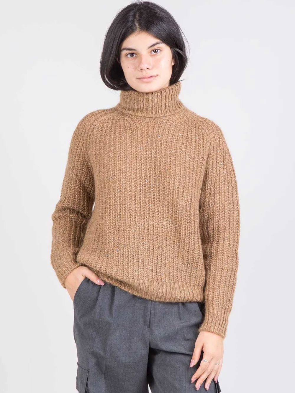 Dolcevita micro paillettes | HERNO Fashion