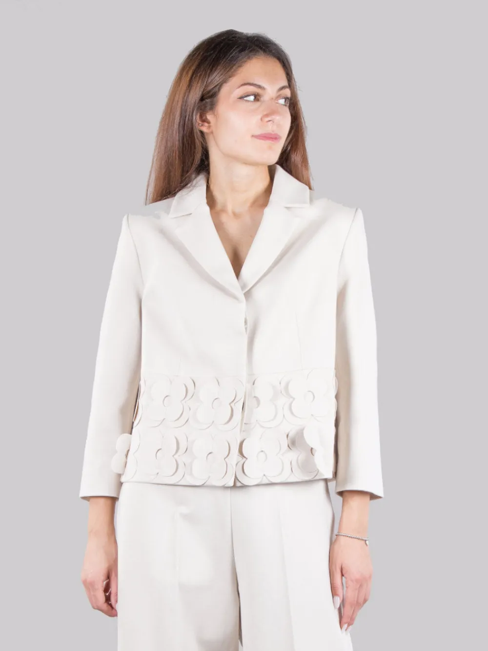 Giacca con fiori | MEIMEIJ Hot