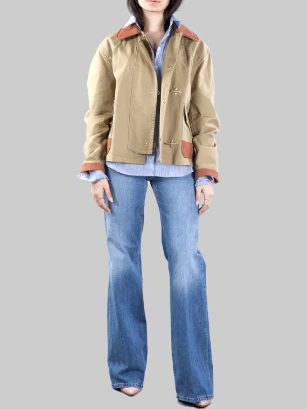GIACCA CORTA OVERSIZE 3 GANCI ARCHIVE | FAY Hot