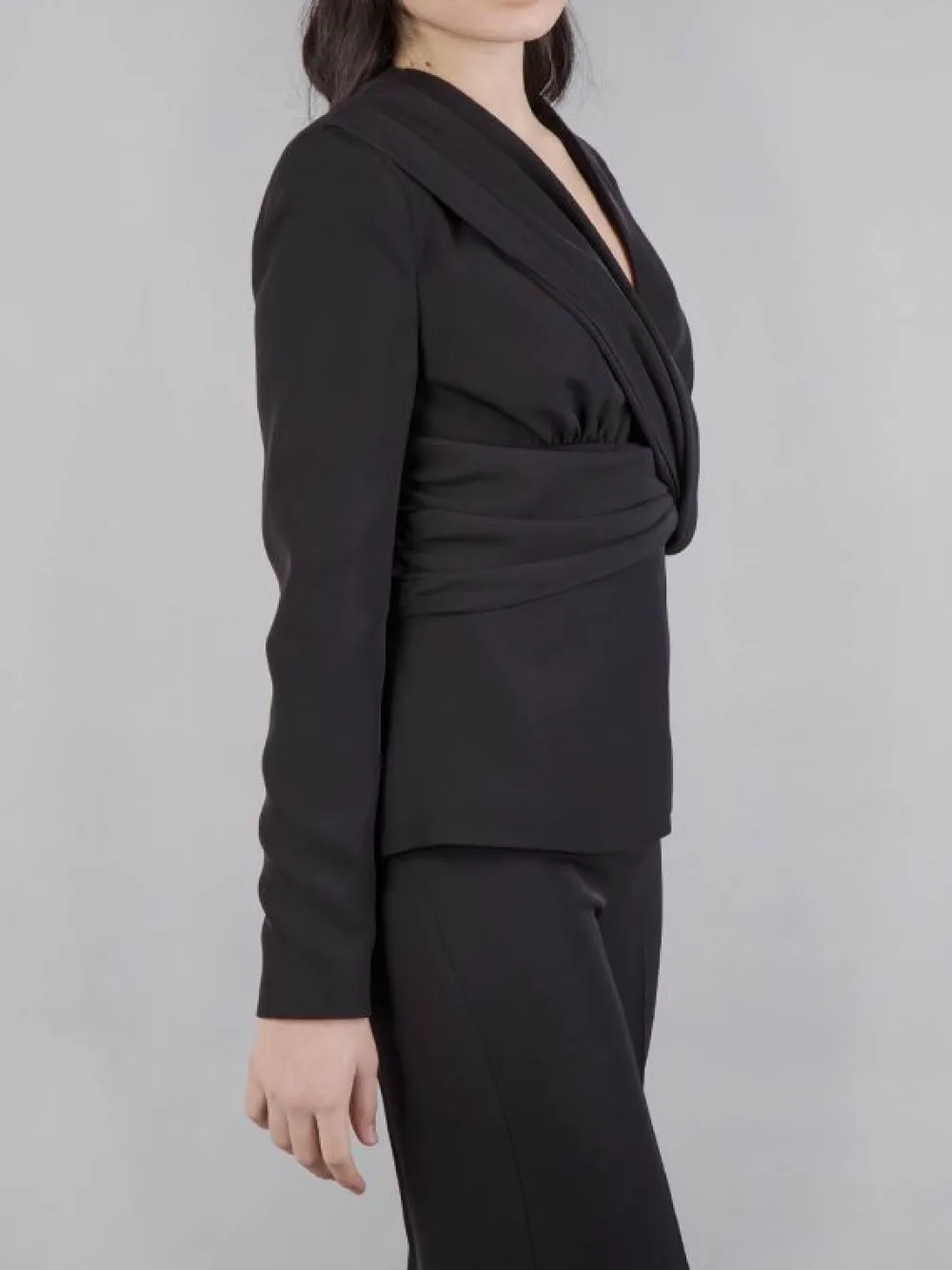 GIACCA IN TESSUTO ELASTICIZZATO INCROCIATO | HANITA Outlet