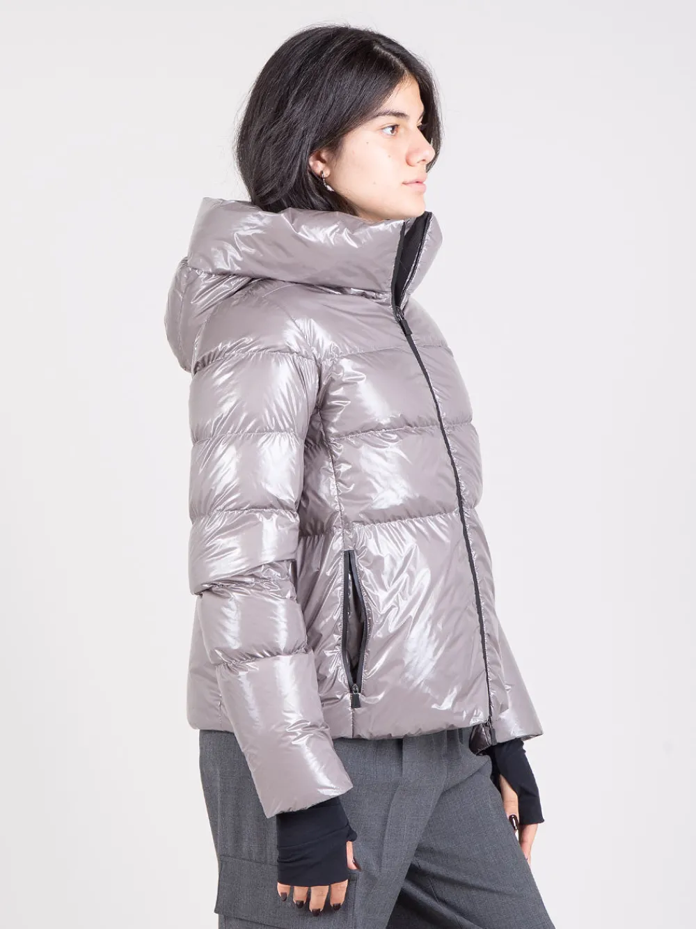 Giacca Laminar con cappuccio | HERNO Fashion