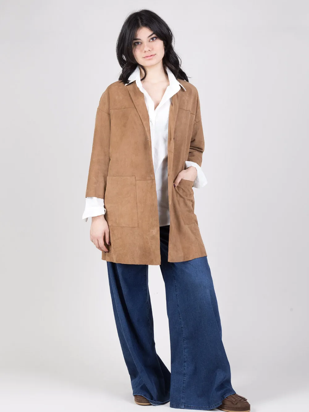 Giacca Virginia suede | THE JACKIE LEATHERS Online