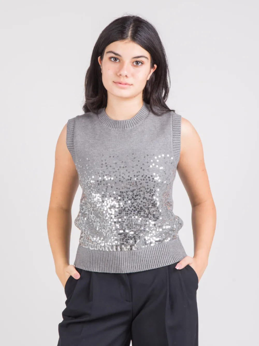 Gilet con paillettes | SEVENTY Discount
