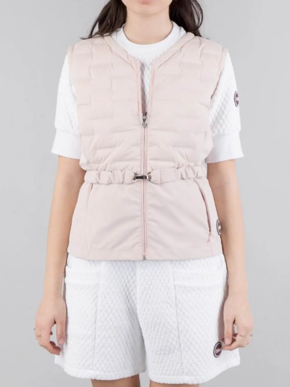 GILET CORTO TESSUTO STRETCH CON CINTURA | COLMAR ORIGINALS Online