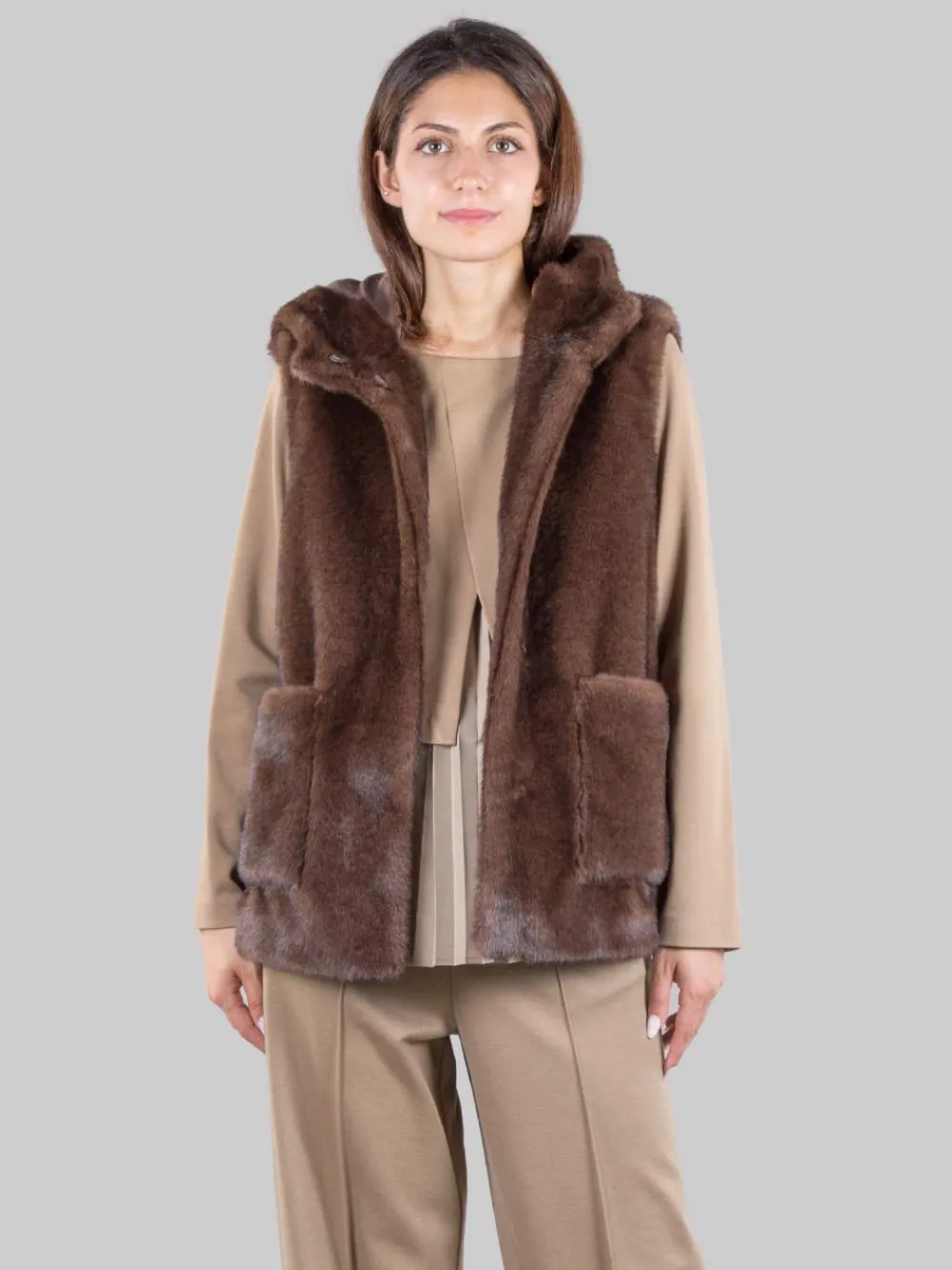 Gilet in ecopelliccia | BETTA CORRADI Clearance