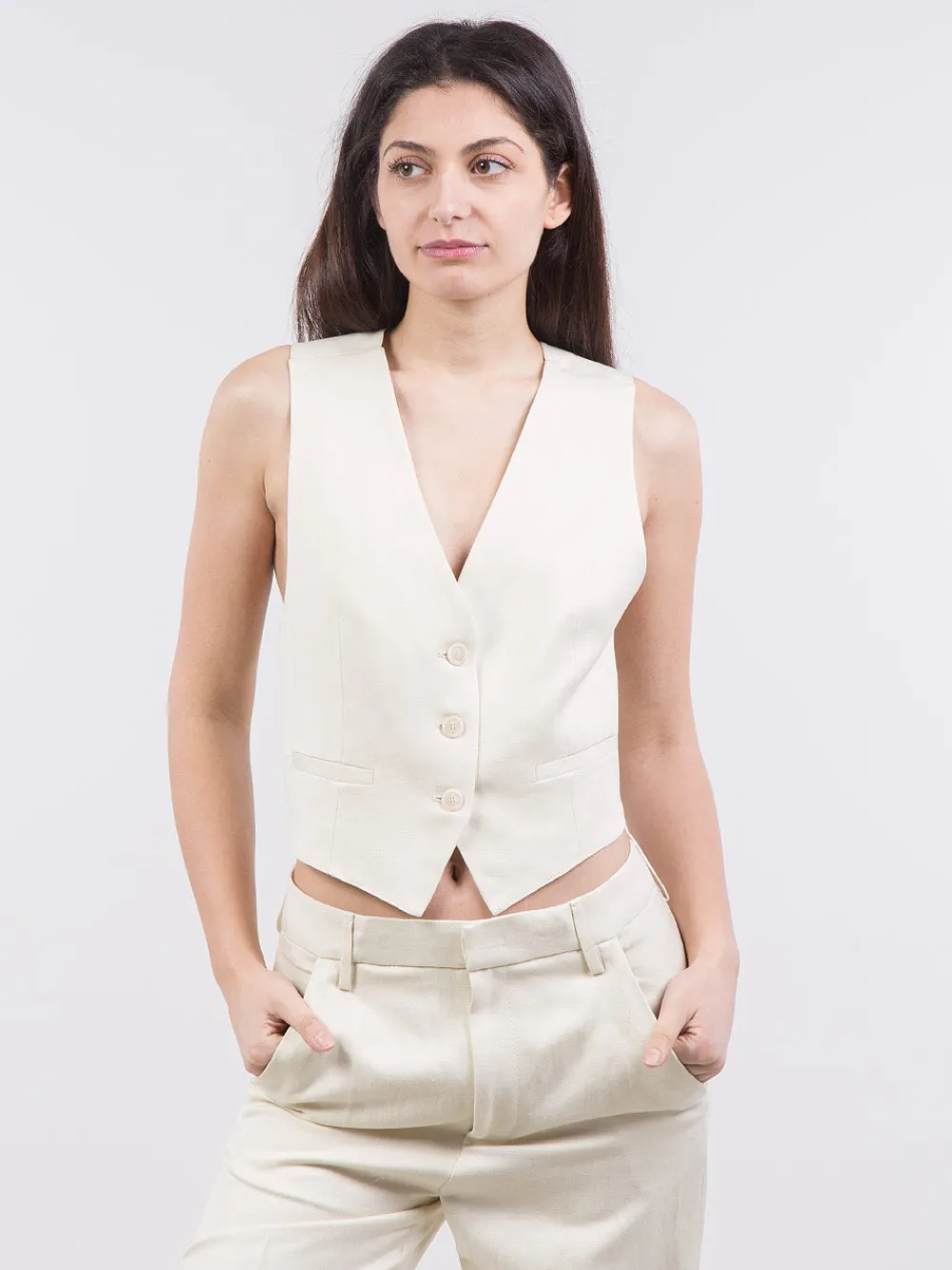 Gilet incrociato | DONDUP Discount