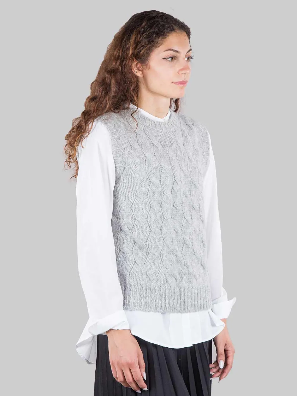 Gilet trecce | ROSSO35 Online