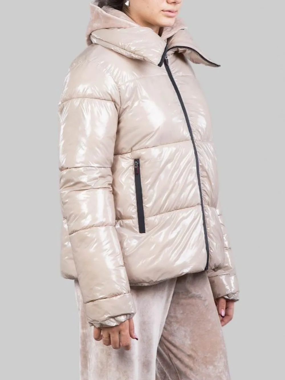 GIUBBETTO AMHERST IN TESSUTO RICICLATO EFFETTO GLOSSY | CANADIAN CLASSICS Fashion