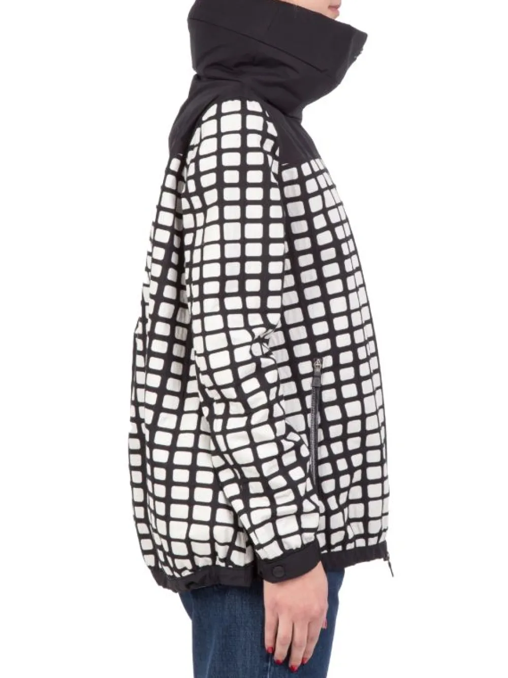 GIUBBETTO LAMINAR A NERO E BIANCO | HERNO Outlet