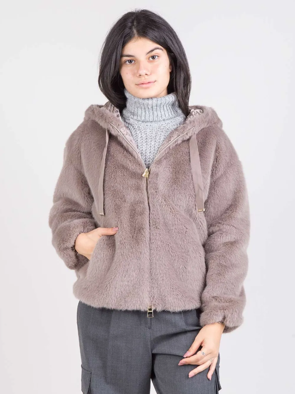 Giubbetto in ecopelliccia | HERNO Sale