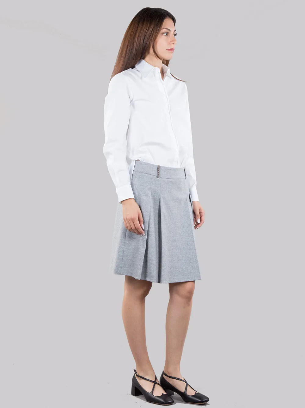 Gonna a pieghe | PESERICO Discount