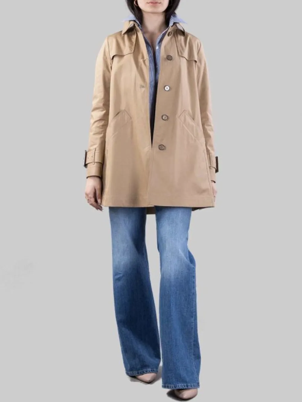 IMPERMEABILE IN COTONE MONOGRAM | HERNO Hot