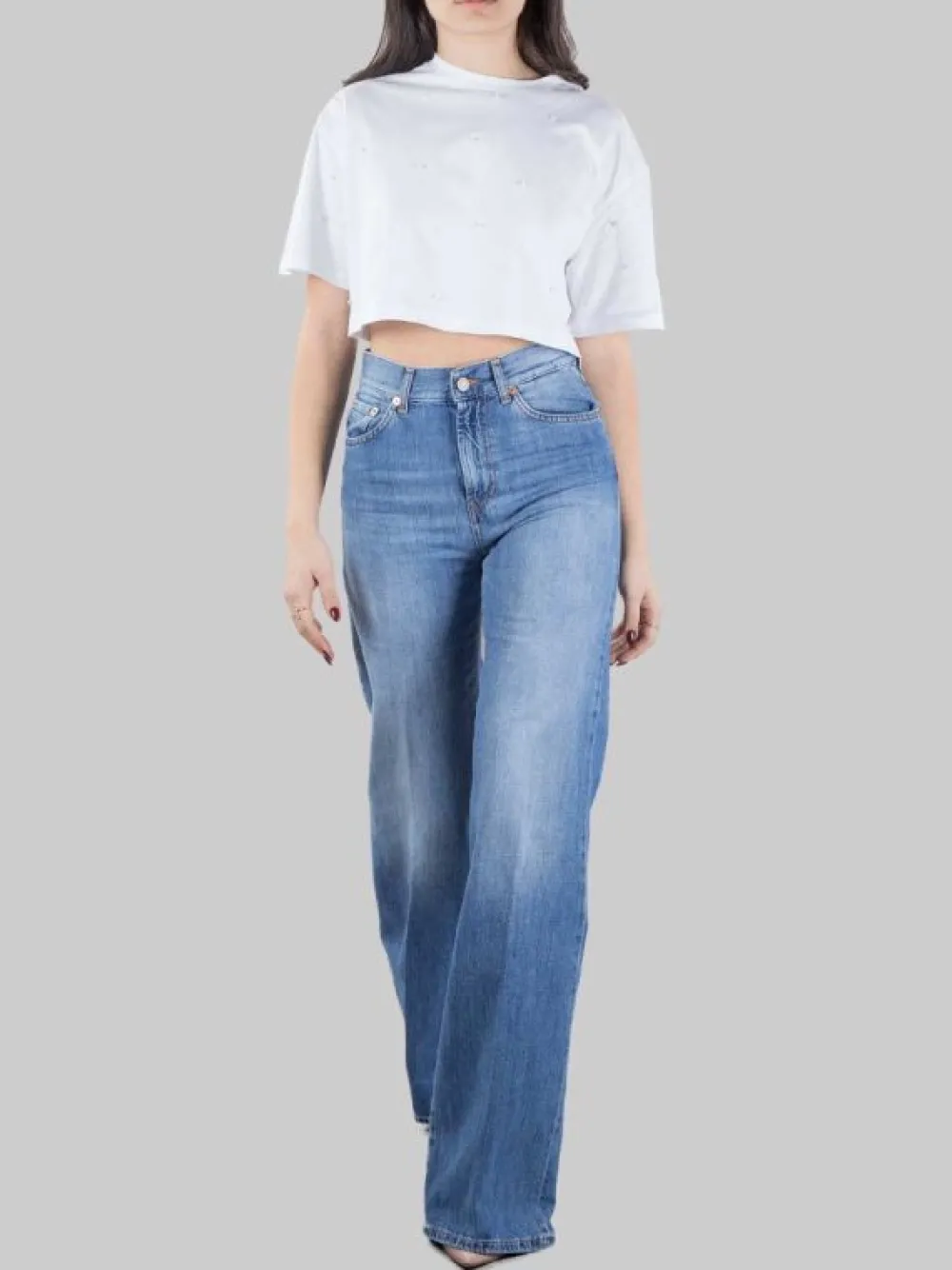 AMBER WIDE LEG FIT | DONDUP New