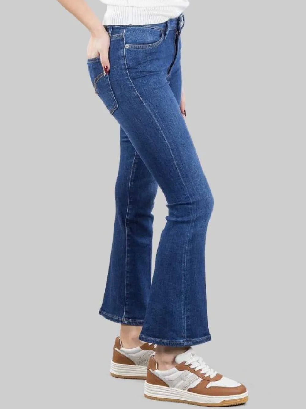 MANDIE SLIM FIT WIDE LEG CUT OUT | DONDUP Discount