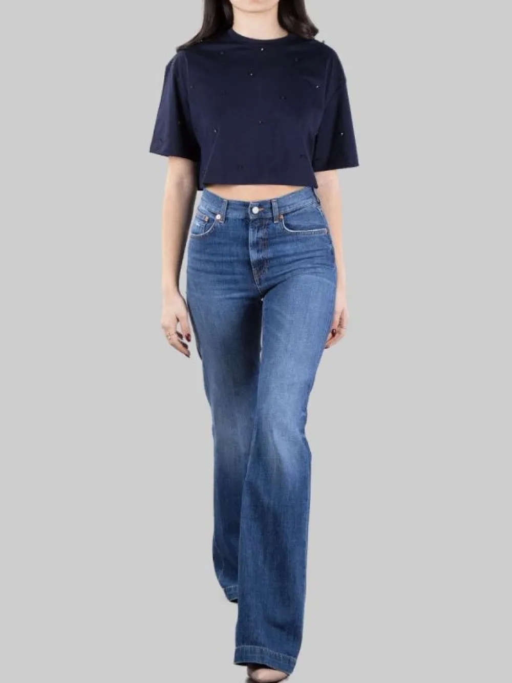 OLIVIA SLIM WIDE LEG FIT | DONDUP Fashion