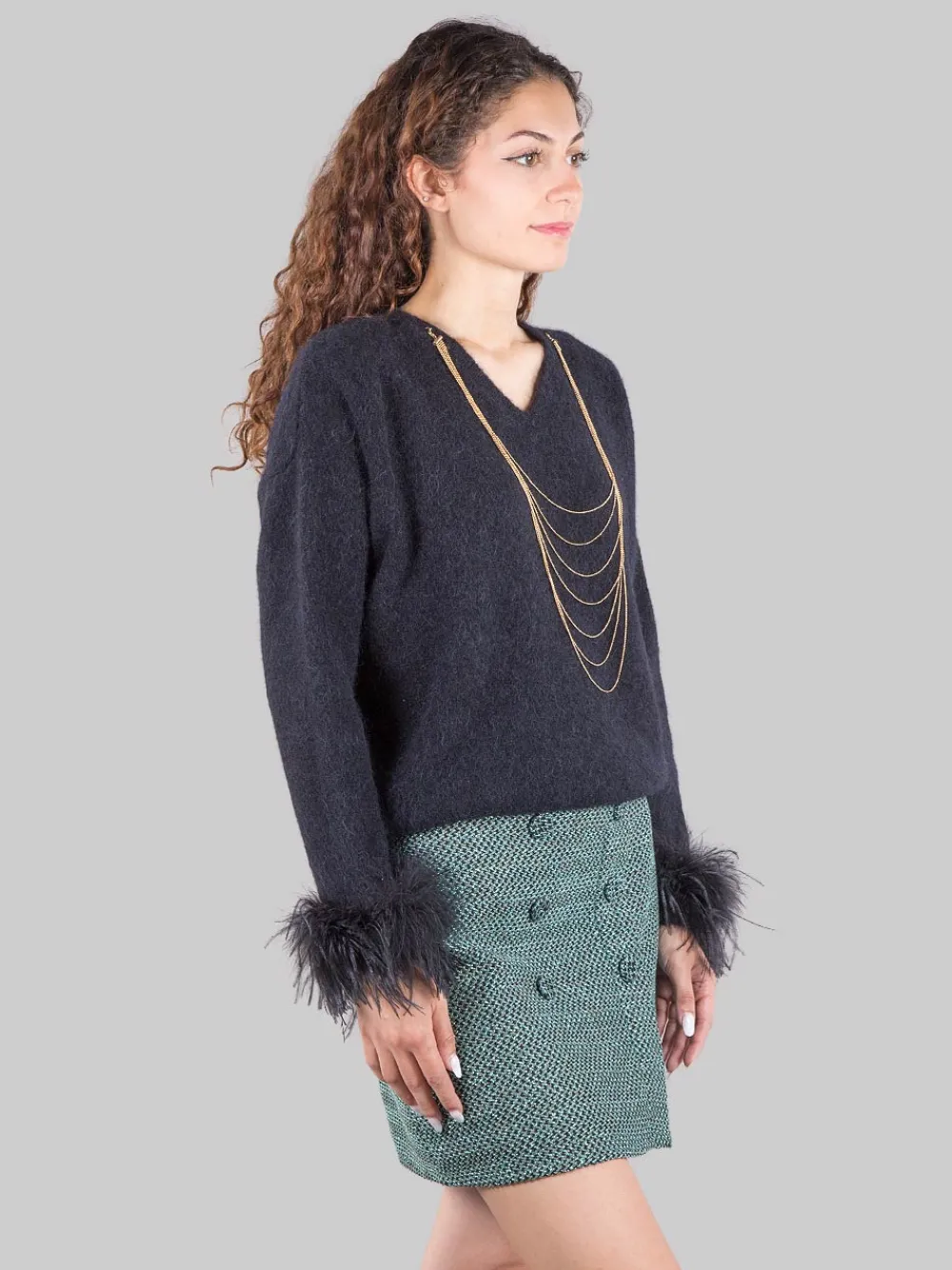 Maglia con collana | PHO FIRENZE Outlet