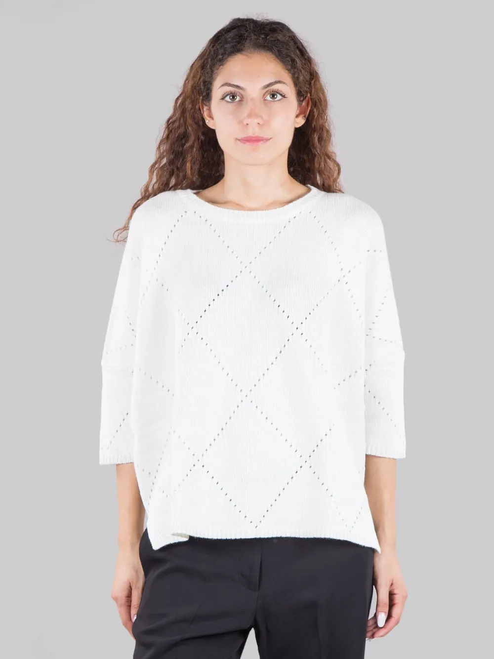 Maglia con forature | ROSSO35 Fashion